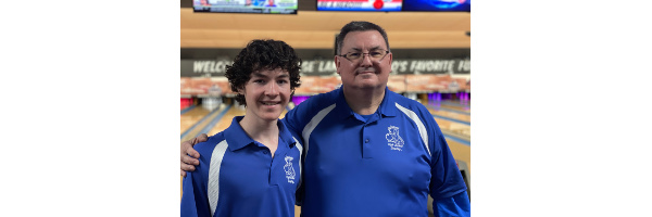 Jamie O'Brien pictured with Coach Miller